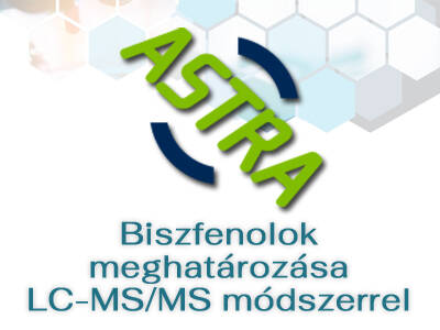 Biszfenolok meghatározása LC-MS/MS módszerrel